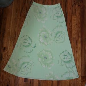 Newport News 90s vintage Maxi floral skirt